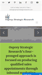 Mobile Screenshot of ospreystrategicresearch.com